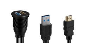 3 Meter USB 3.0 HDMI Einbau-Verlängerungskabel | AKHDMIUSB01